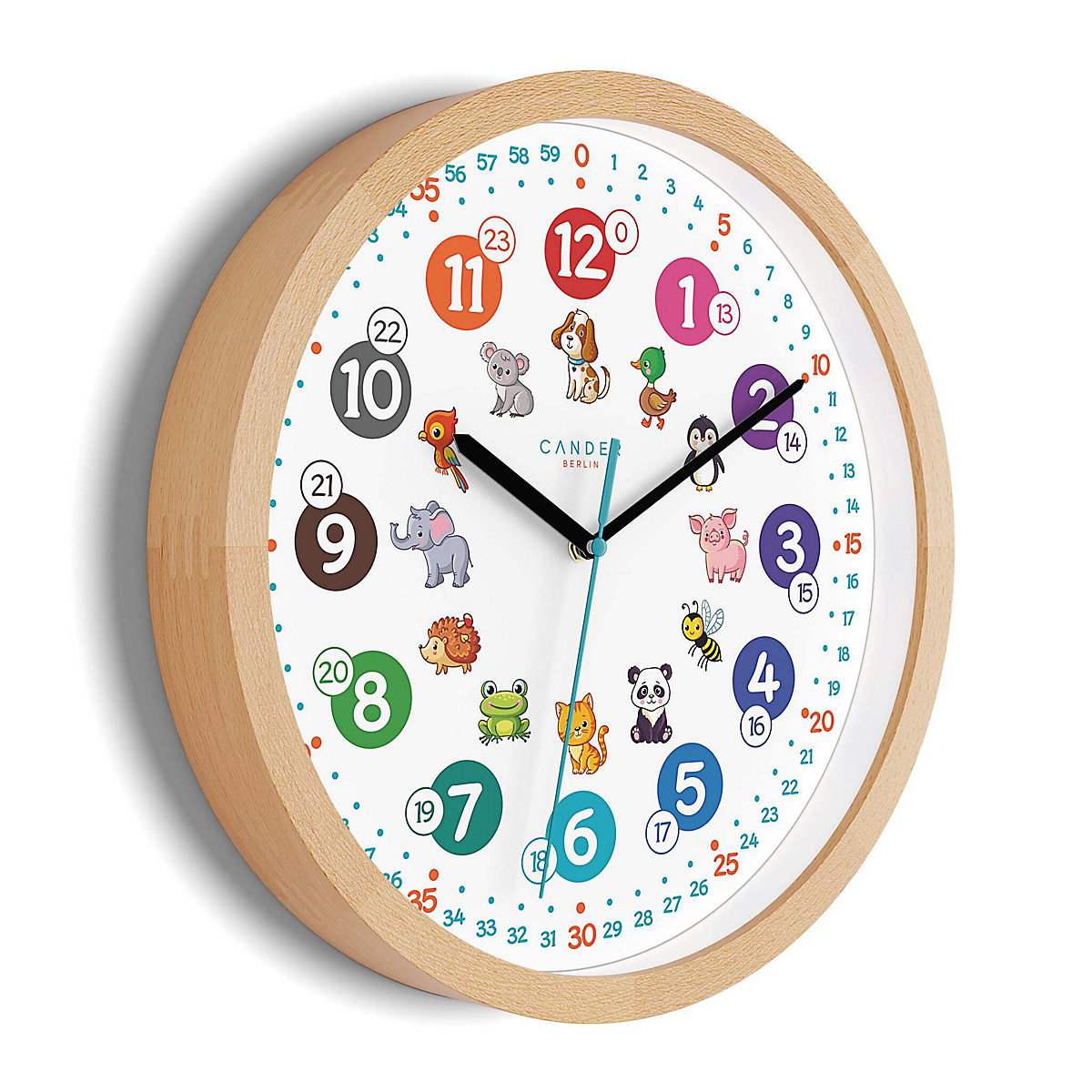 Lautlose Wanduhr