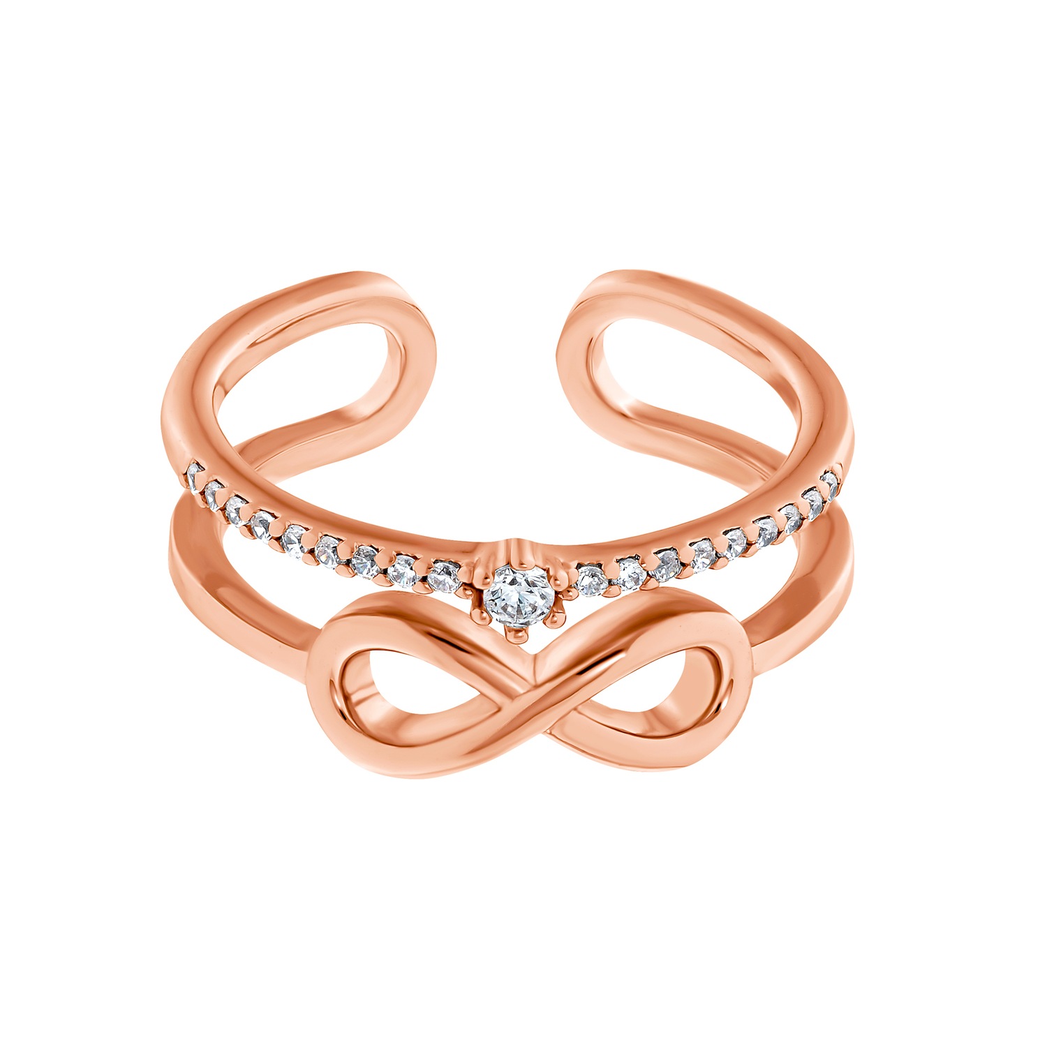 Prstan Heideman Blenda Rose Gold Barva