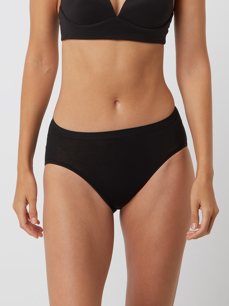 Slip mit Stretch-Anteil in schwarz