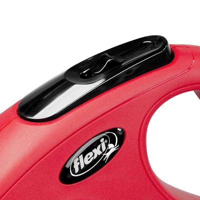 flexi New Classic Seil-Leine rot, 8 m