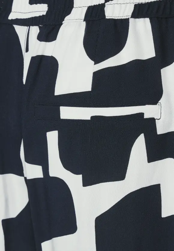 Street One Loose Fit Print Hose
