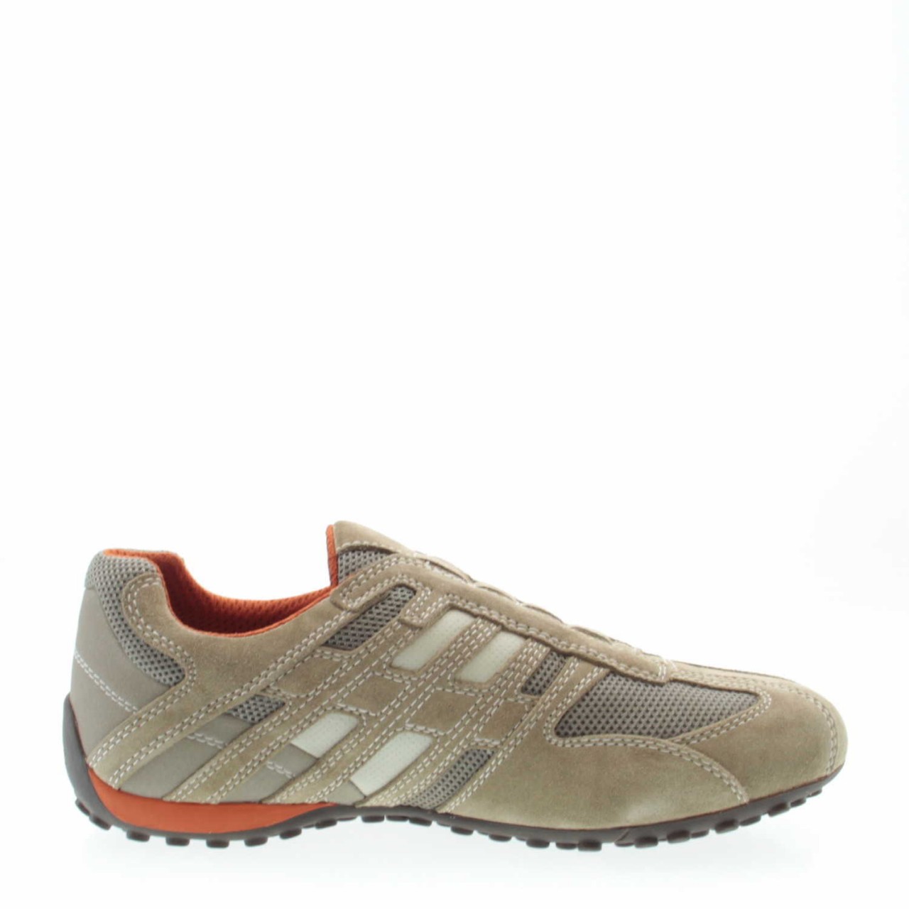 GEOX Sportliche Slipper beige Snake Slipper
