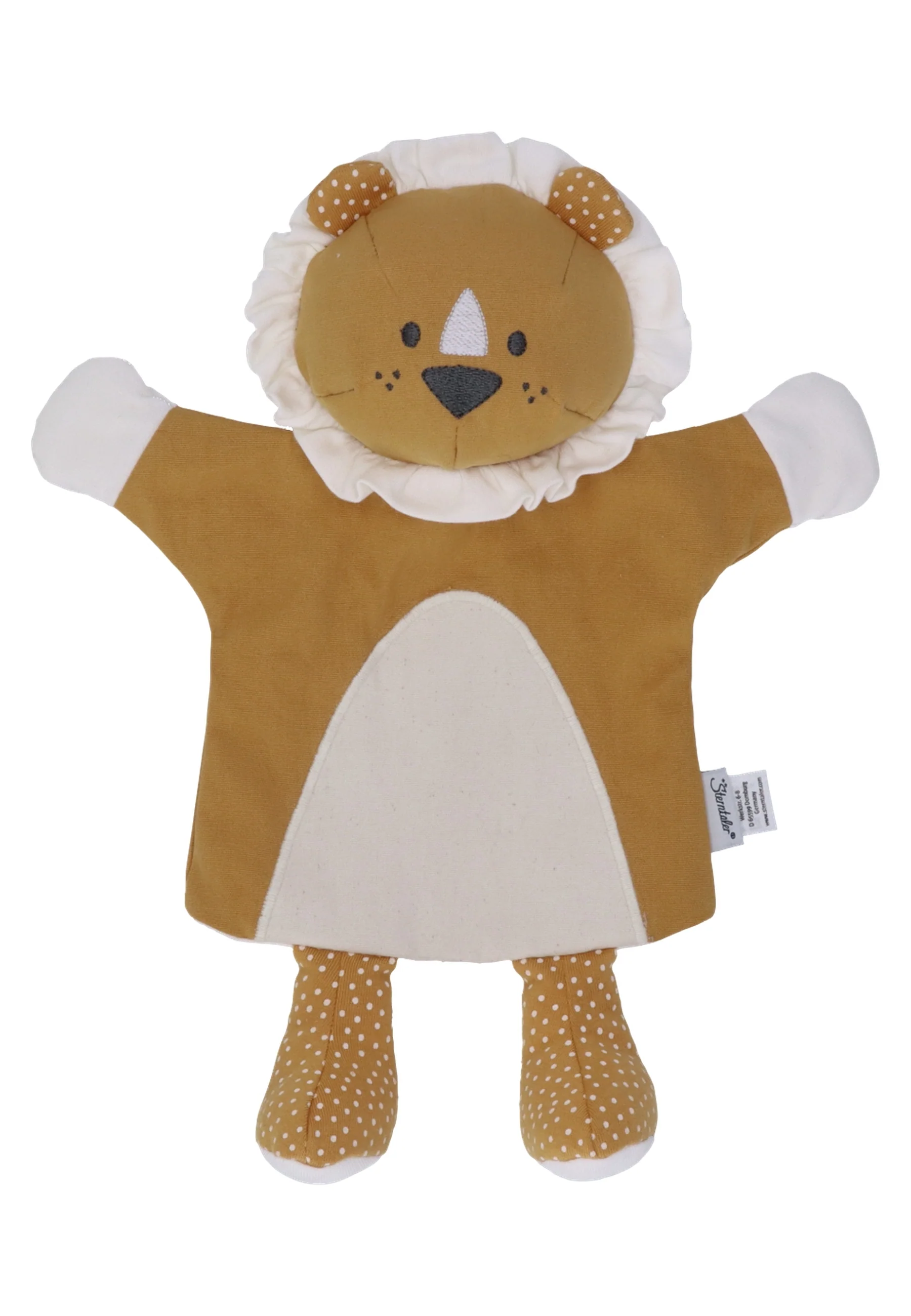Handpuppe Löwe Lio, 32cm für das Kasperletheater