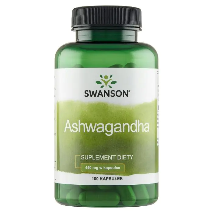 Cápsulas de Ashwagandha Swanson 450 mg