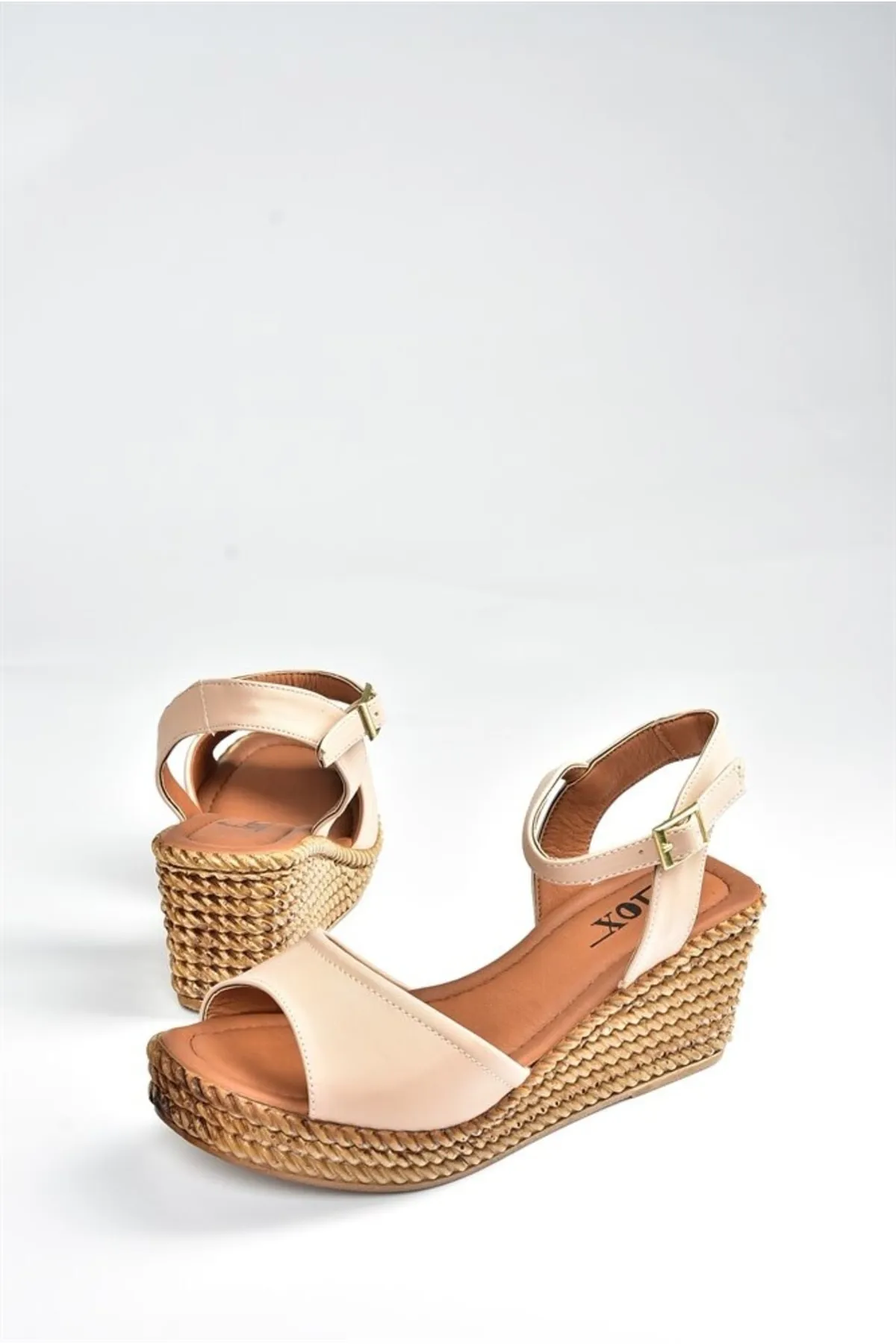 Fox Shoes  Damenschuhe aus Leder mit Keilabsatz K674192209