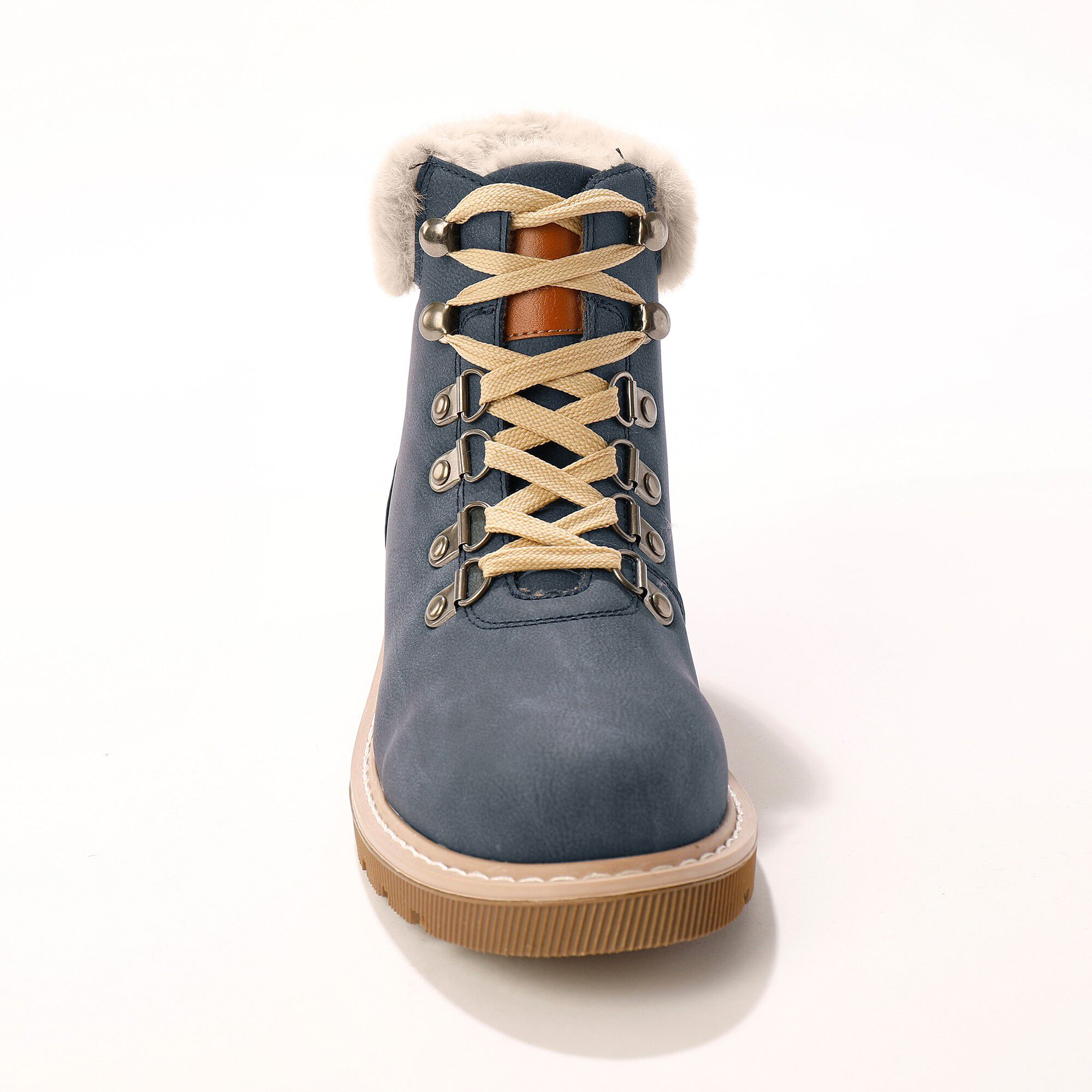 Boots col fourré esprit montagne