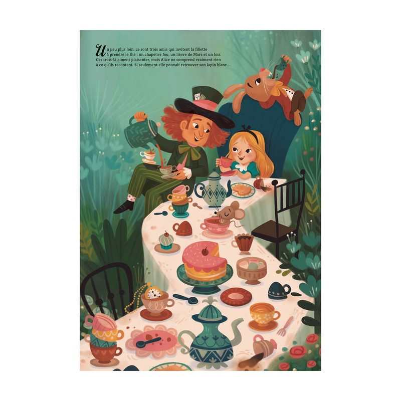 Livre projecteur, Alice au pays des merv - Auzou