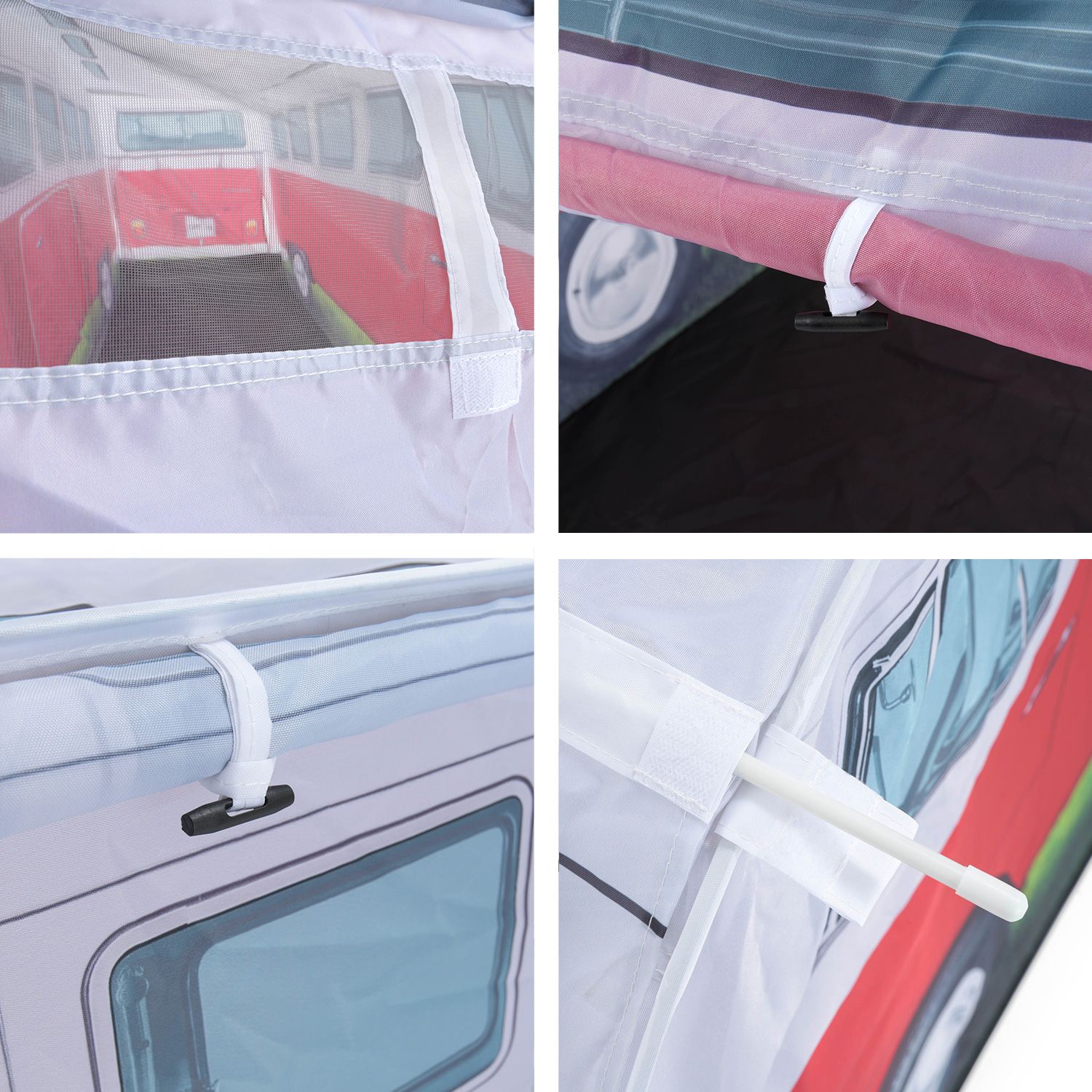 VW T1 Bulli Kids Pop-Up-Zelt