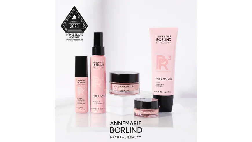 ANNEMARIE BÖRLIND ROSE NATURE Supreme Glow Cream-Gel 50 ml