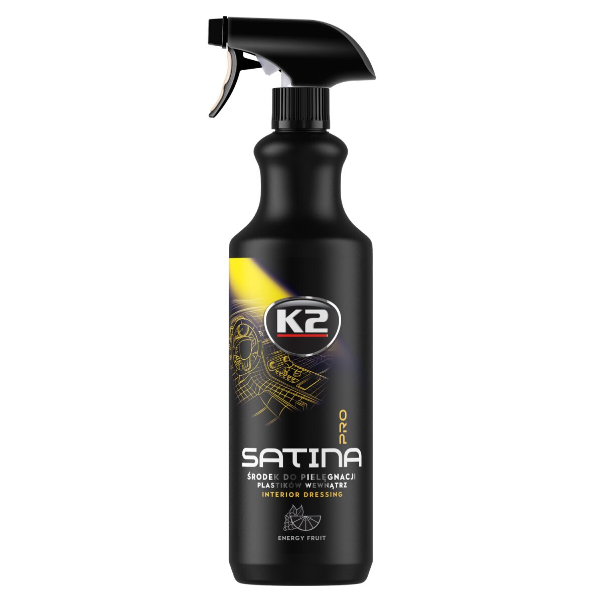 K2 PRO Satina Pro Interior Dressing Cockpitpflege 1L Energy Fruit