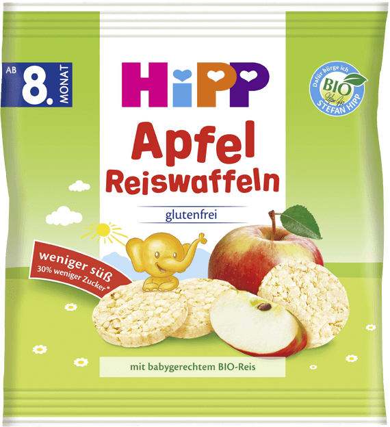 HiPP Bio Apfel Reiswaffeln