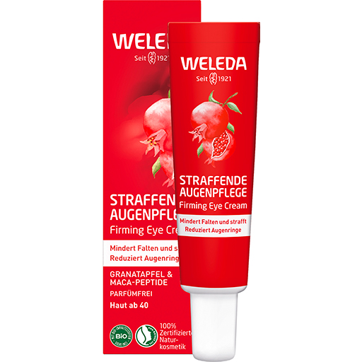 WELEDA straffende Augenpflege Granatapfel & Maca  12 ml  Augencreme