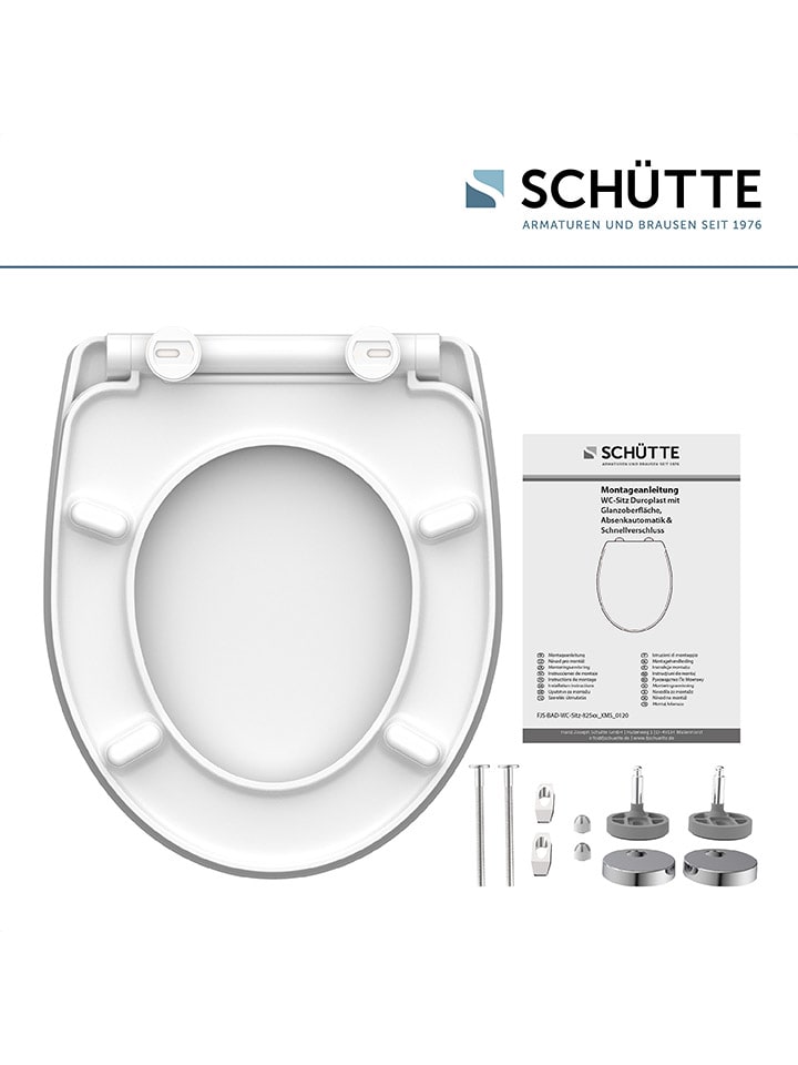 Schütte WC-Sitz mit Absenkautomatik 