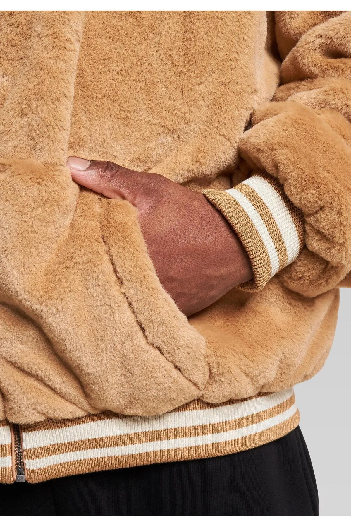 KARL KANI  Sweatshirt - Beige - Regular Fit