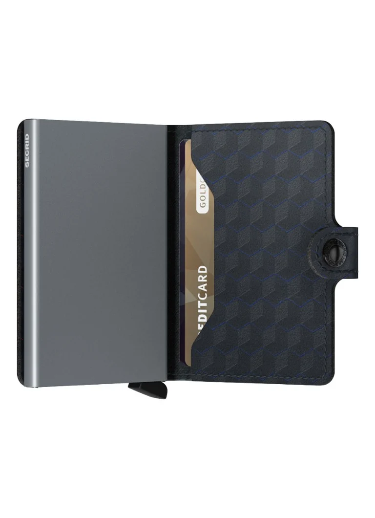 Porta-cartões de couro Secrid Miniwallet