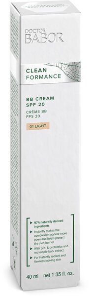 Doctor Babor Cleanformance BB Cream SPF 20 BB Cream