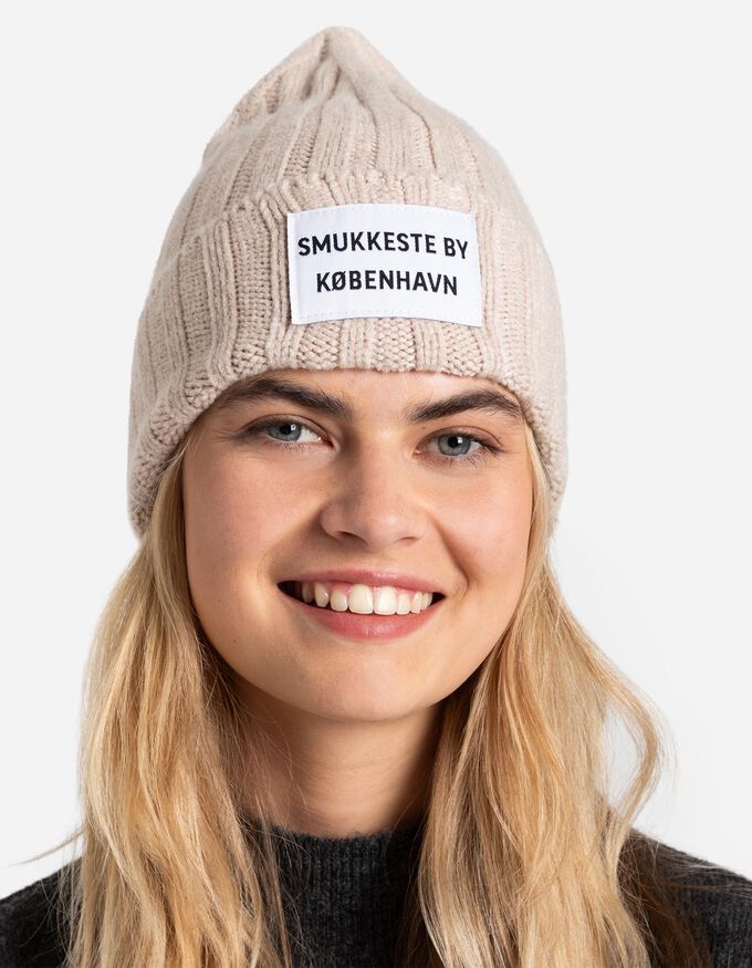 Strickmütze - Applikation