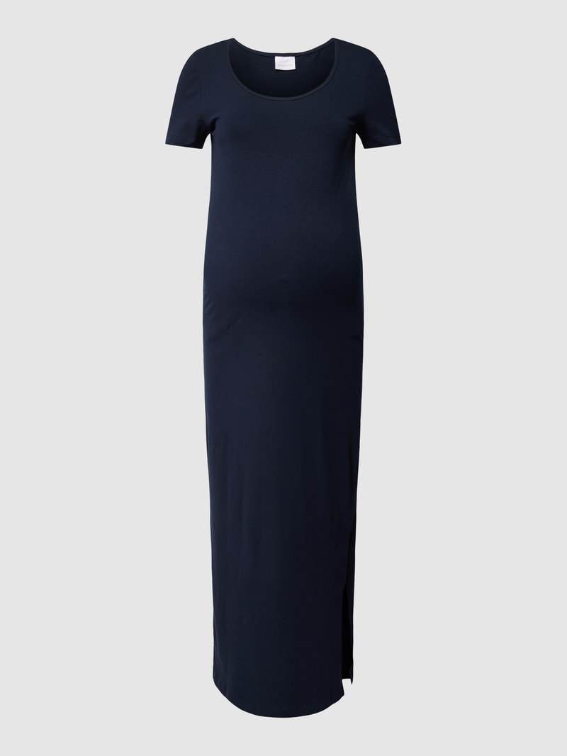 Umstands-Kleid aus Bio-Baumwoll-Mix Modell 'MIA' in marineblau