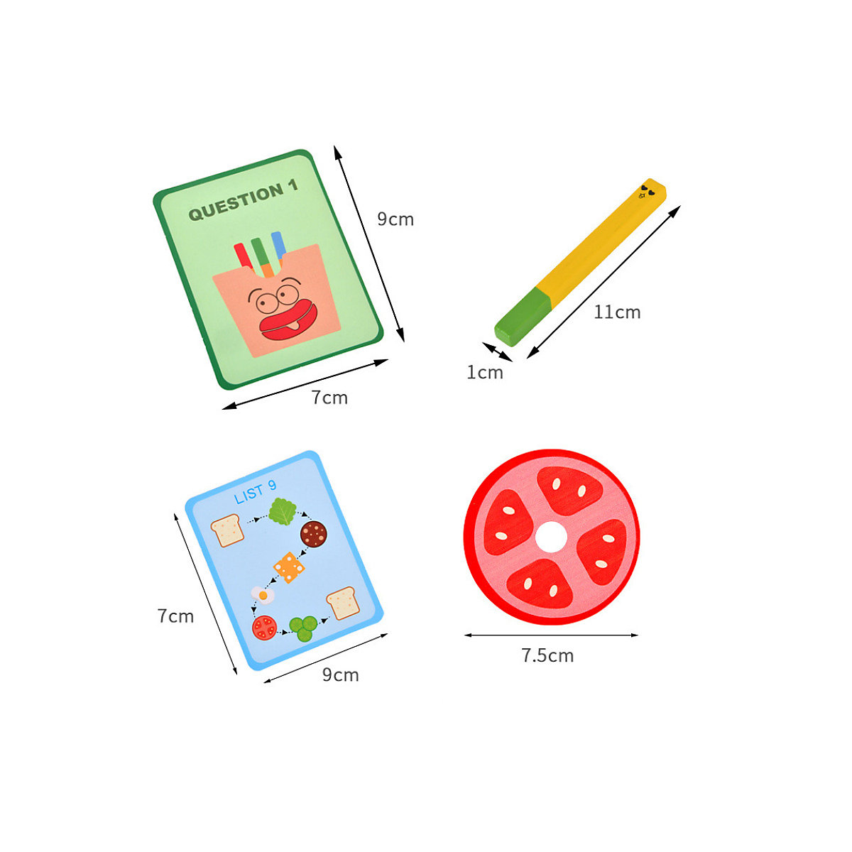 Kindersimulation Pommes frites Matching Game Pädagogische Lebensmittel Kinder Küche Spielzeug