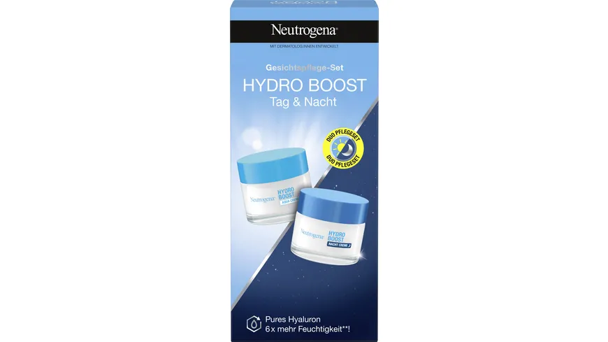NEUTROGENA Gesichtspflege-Set Hydro Boost Tag & Nacht 100 ml