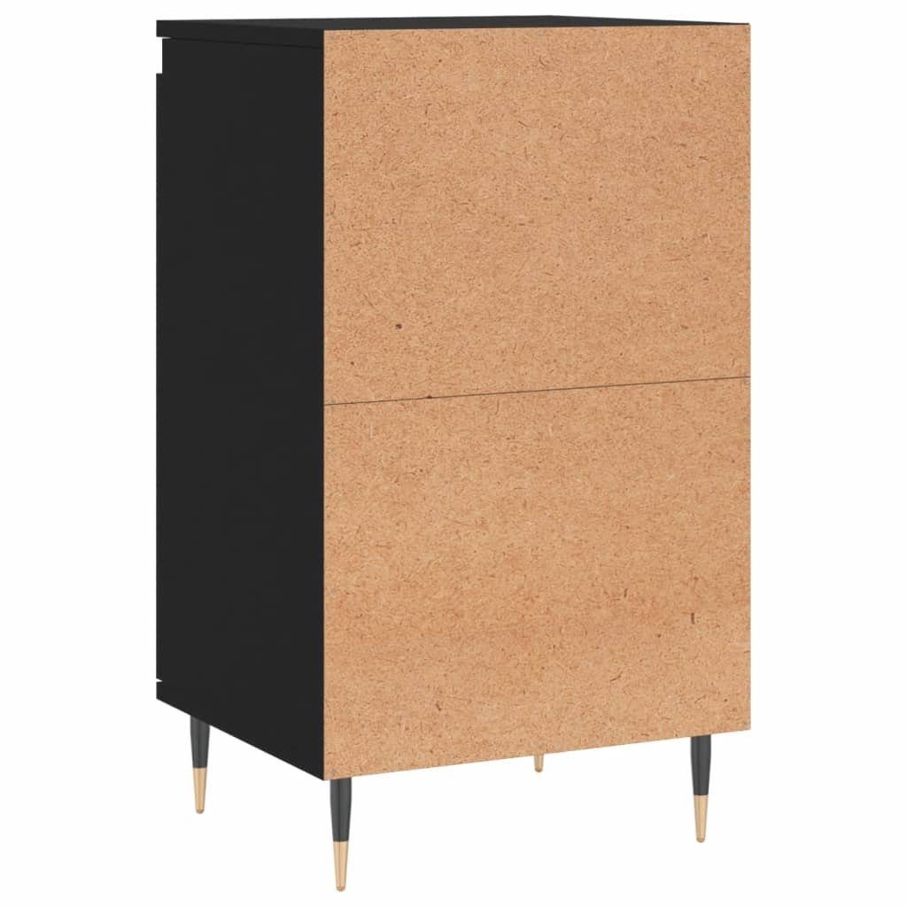 vidaXL Anrichte Sideboards 2 Stk Schwarz 40x35x70 cm Holzwerkstoff Kommode
