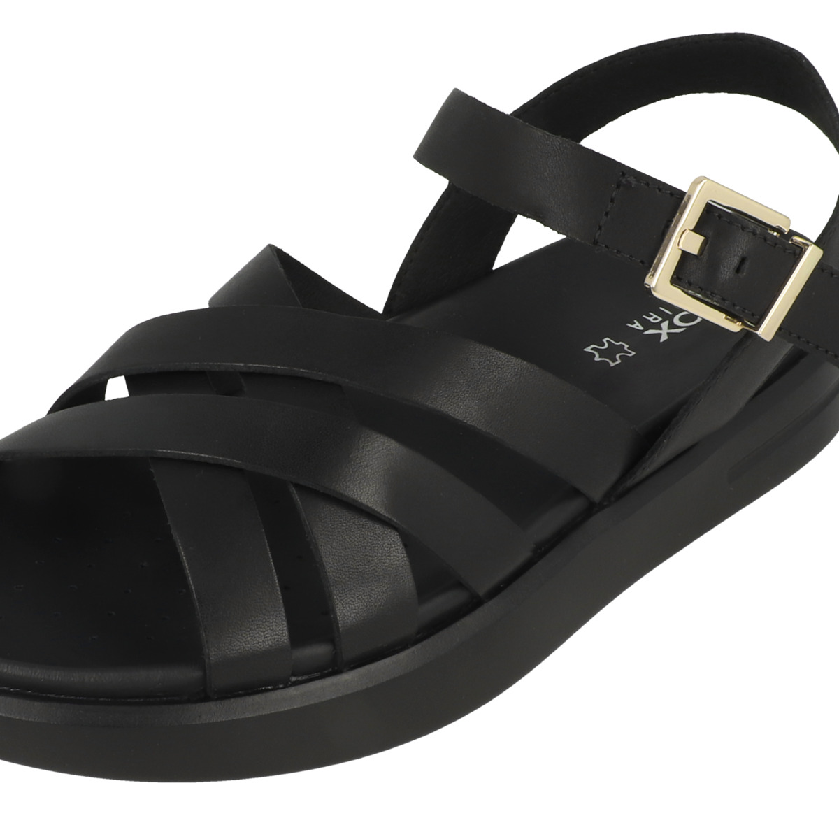 Geox D Xand 2S B Sandale schwarz