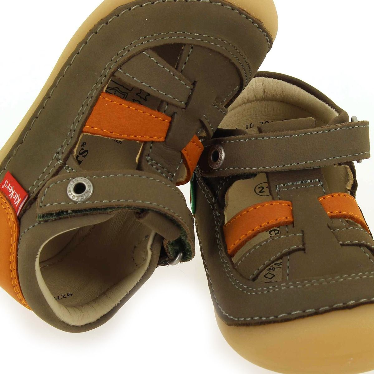 Kickers  SUSHY BOY - Kaki Orange