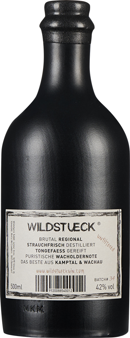 Wildstueck Wildstueck Danube Dry Gin 0,5 Liter