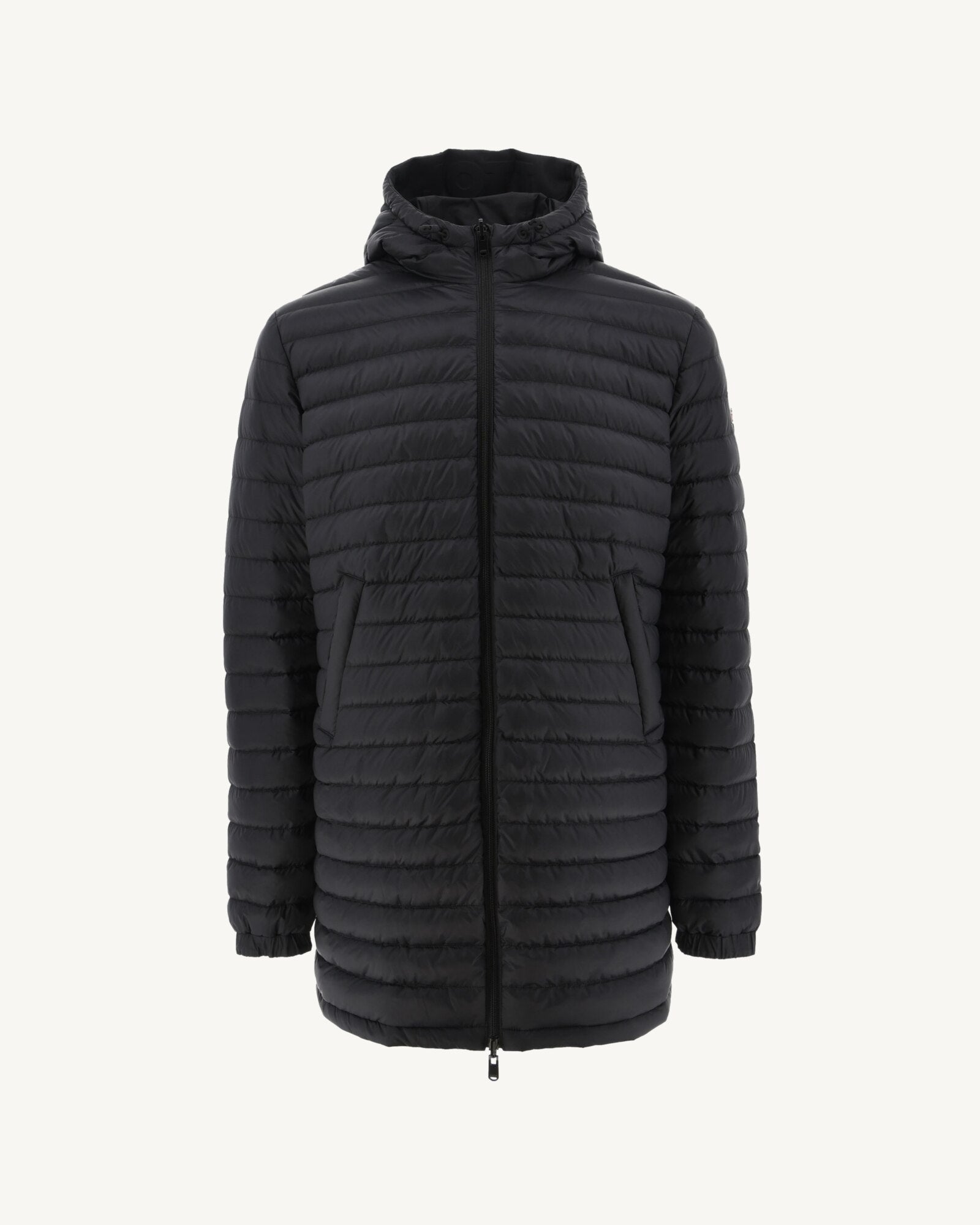 Doudoune longue réversible à capuche Noir Amsterdam