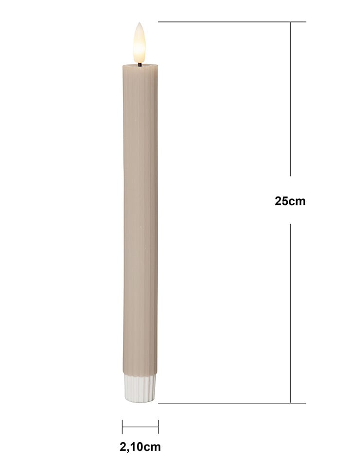 STAR Trading 2er-Set: LED-Kerzen 