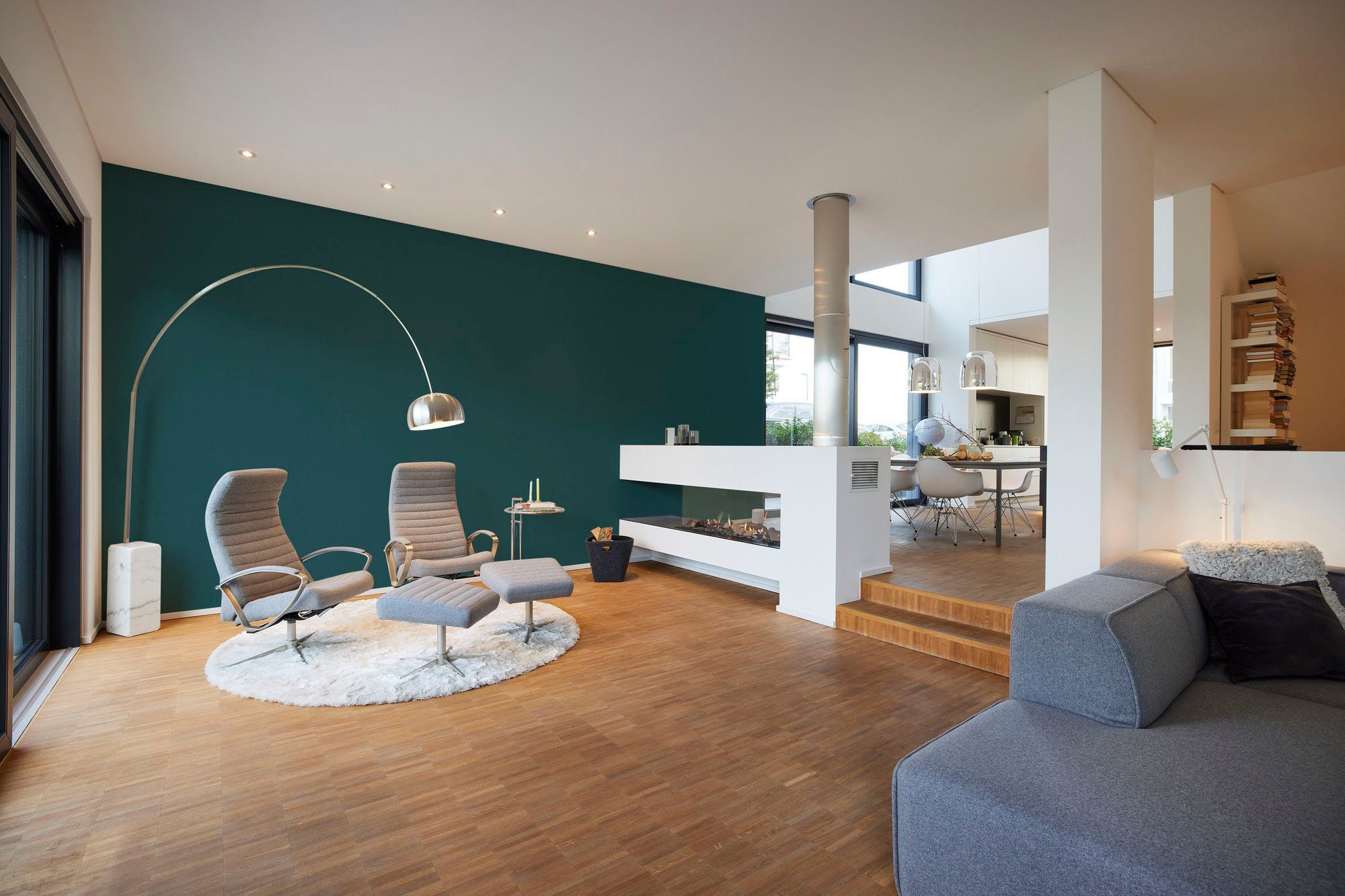 living walls Vliestapete My Home My Spa, strukturiert, Ton-in-Ton, unifarben, Uni Tapete matt leicht strukturiert