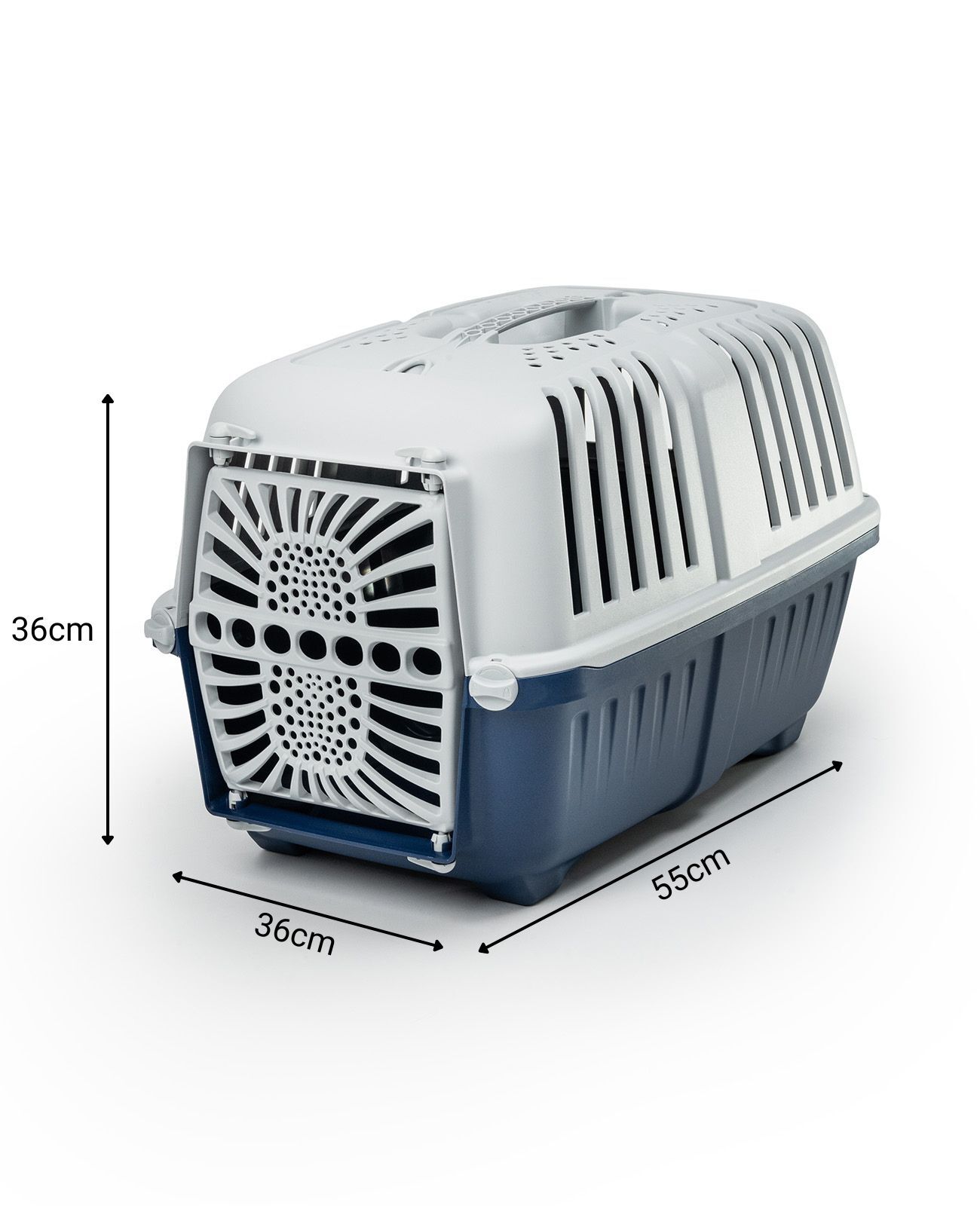 Lionto Transportboxen & Gitterboxen Lionto Transportbox aus Plastik dunkelblau M
