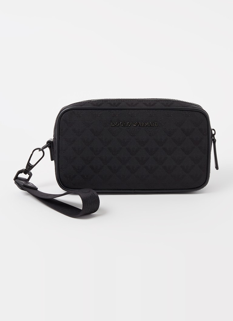 Geantă de toaletă Emporio Armani cu logo imprimat