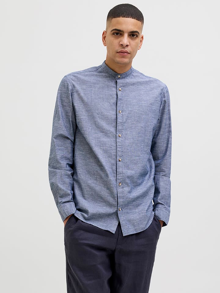 Jack & Jones Hemd - Regular fit - in Blau günstig kaufen
