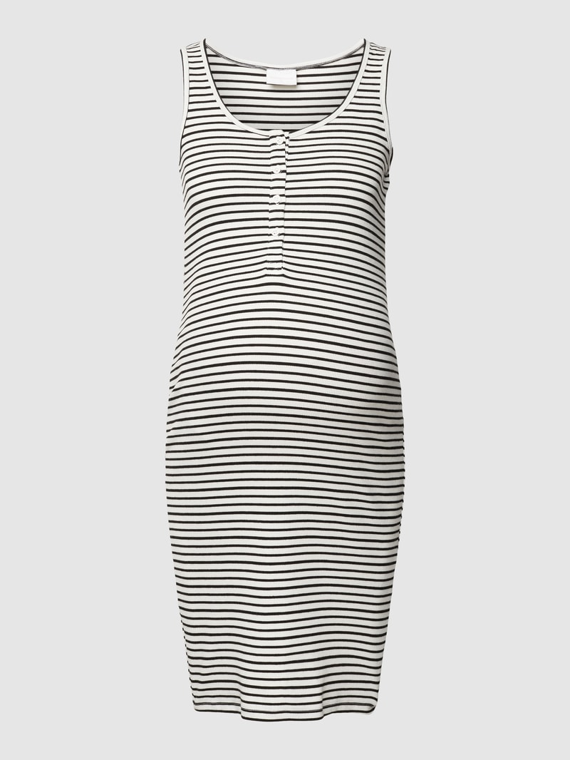 Umstands-Kleid mit Still-Funktion Modell 'LIA' in schwarz