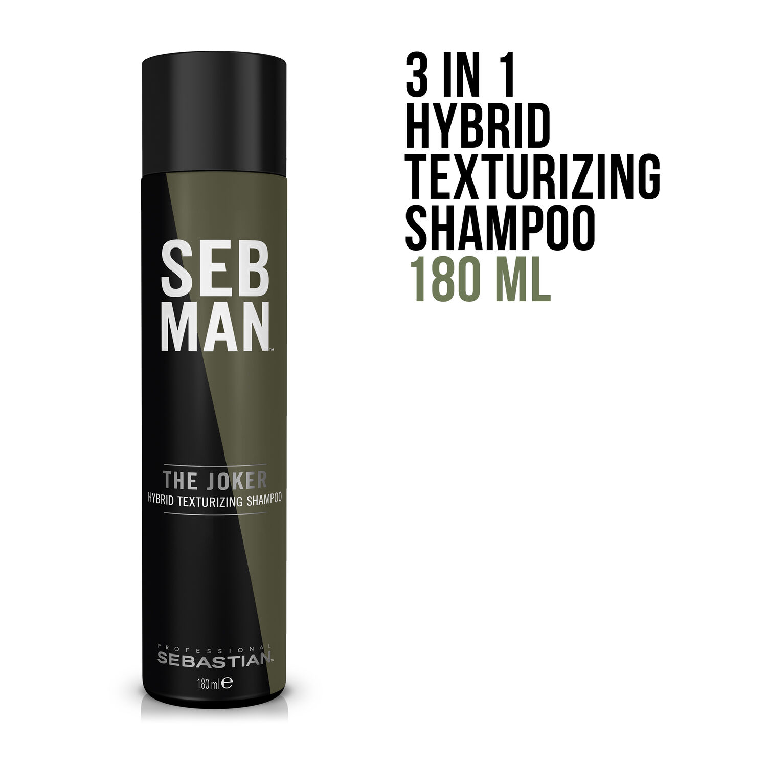 Sebastian The Joker SebMan Shampoing Hybride Texturisant 3-en-1