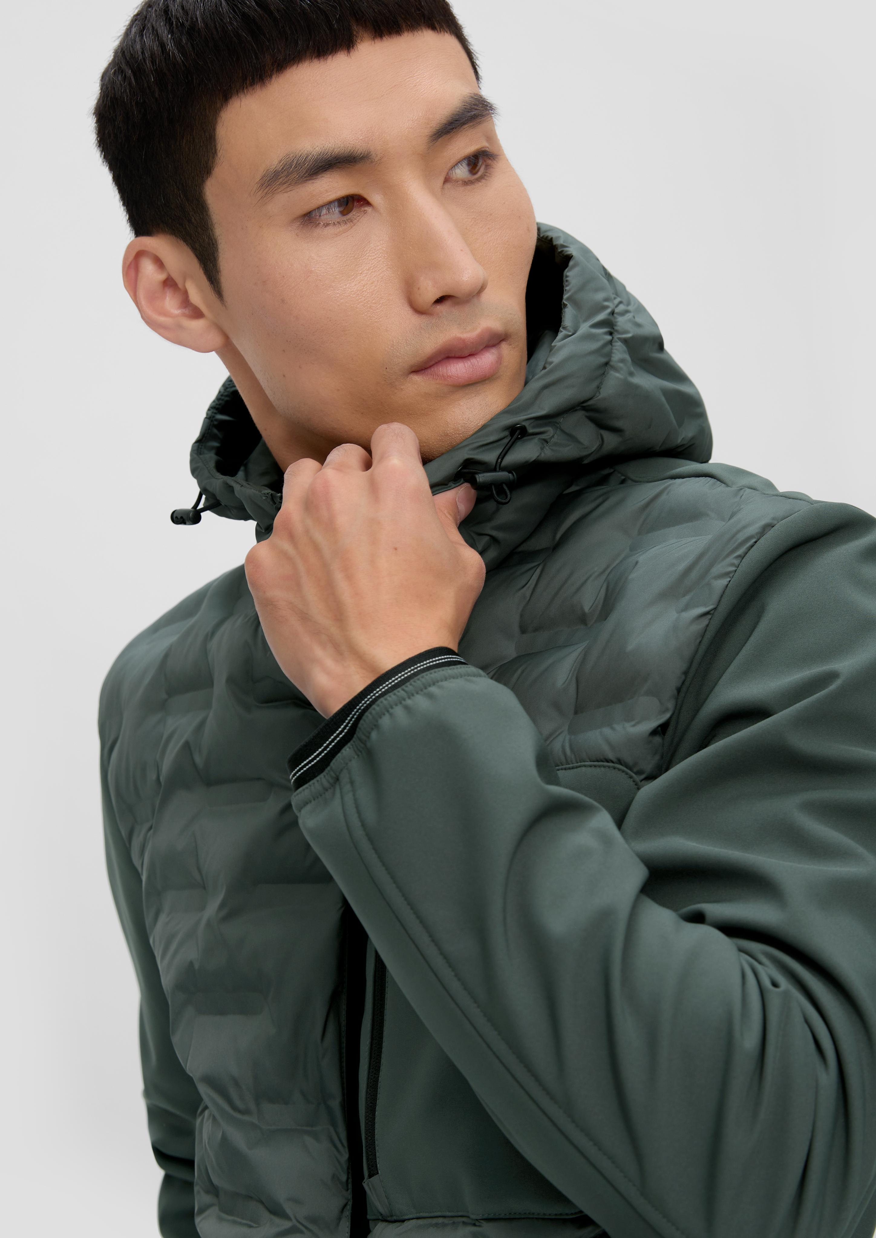 Softshelljacke im Fabricmix  2131771-7909