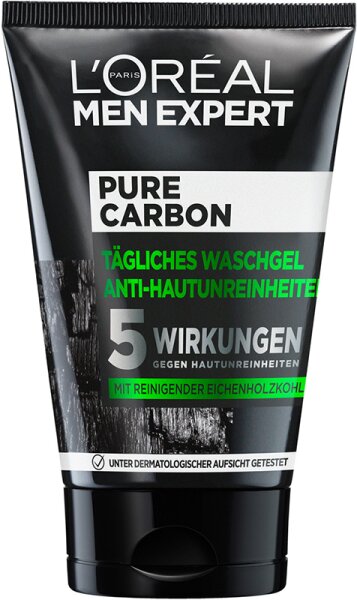 L'Oréal Paris Men Expert Pure Carbon Tägliches Waschgel Reinigungsgel