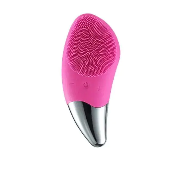 Garett Beauty Clean Soft Sonic veido šepetėlis tamsiai rožinis