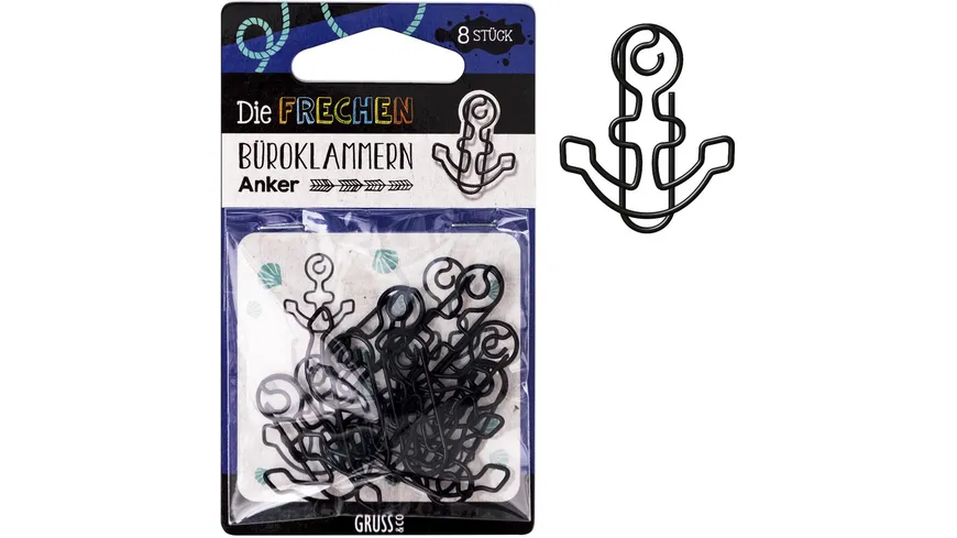 GRUSS & CO Büroklammern »Anker«
