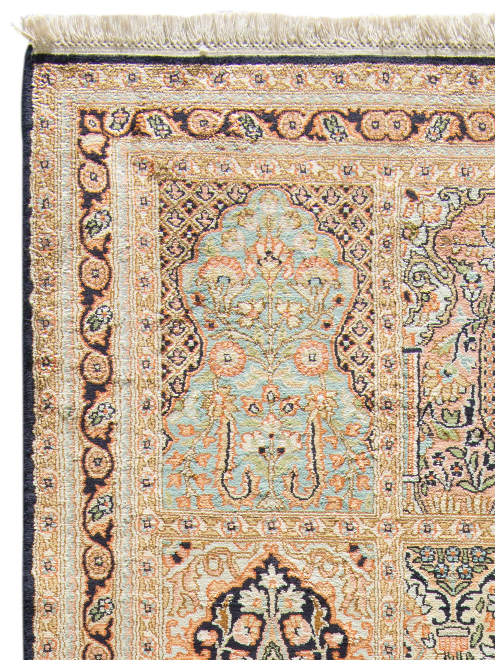 Kaschmir Seide 18/18 ca. 80 x 304 cm, Unikat / Einzelstück