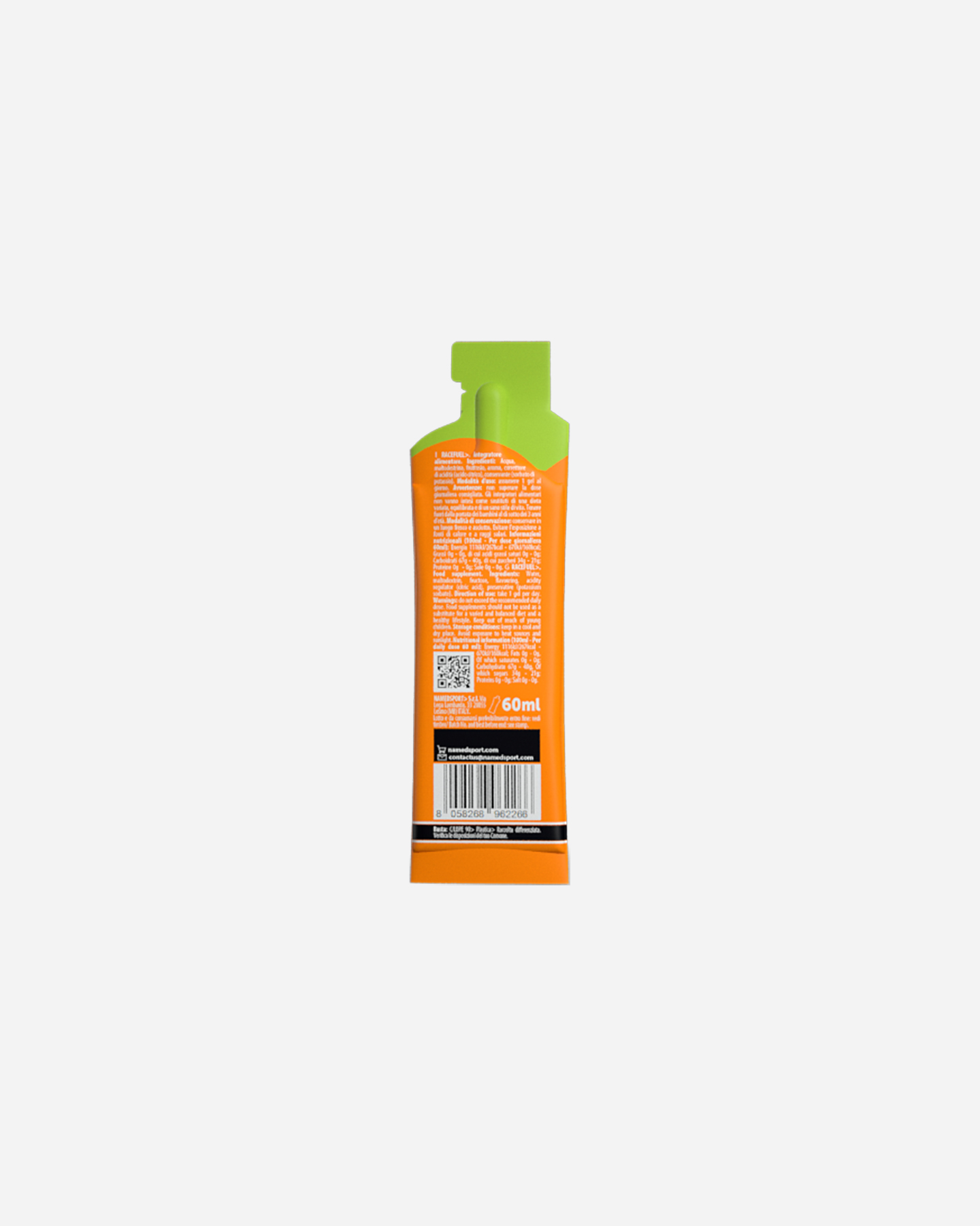 Energetico Named Sport Race Fuel Gel Mojito 60ml 1FO-GEL-CYCL-02
