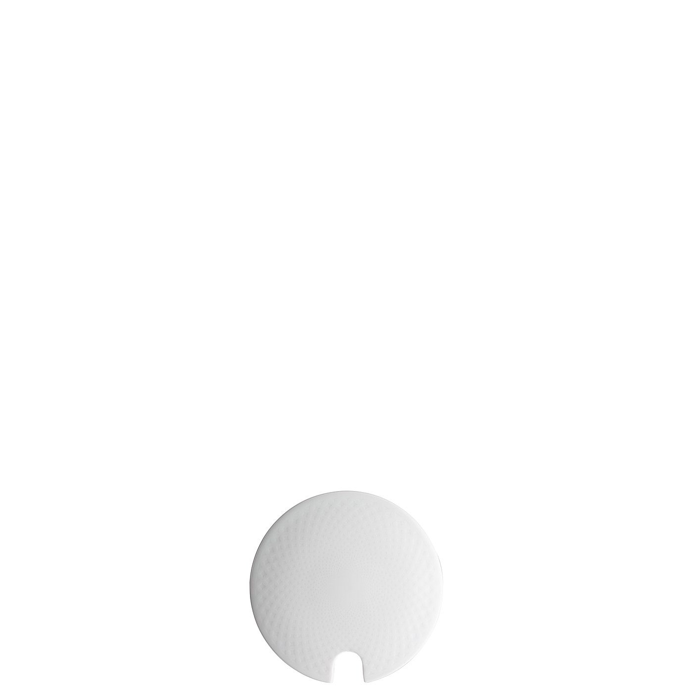 Rosenthal Zuckerdose Junto Weiß Zuckerdosen-Deckel mit Einschnitt, Porzellan