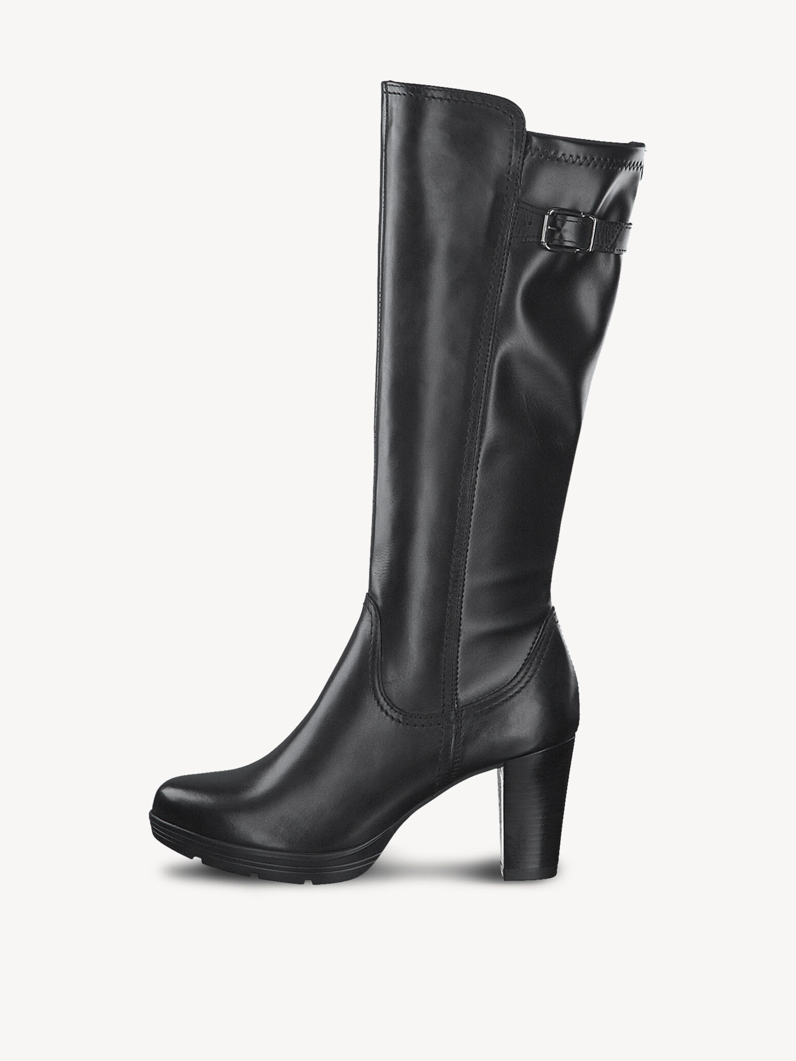 Bottes en cuir - noir