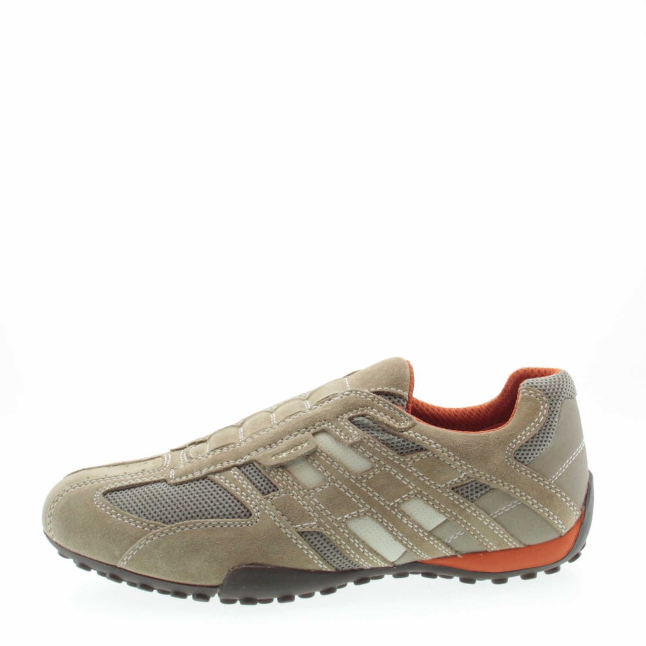 GEOX Sportliche Slipper beige Snake Slipper