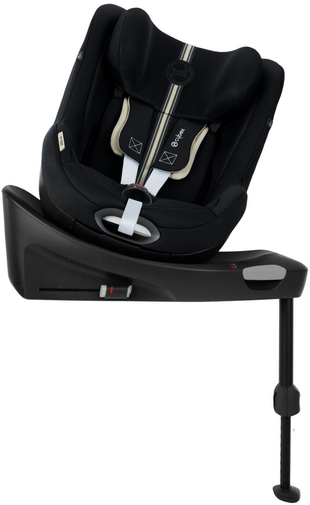 Cybex Autokindersitz Sirona Gi i-Size Plus, moon black, ab: 3 Monaten, bis: 4 Jahren, bis: 20 kg, inklusive Base