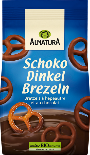 Alnatura Bio Schoko Dinkel Brezeln