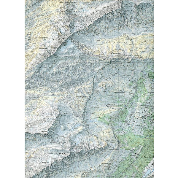 Swisstopo 1 : 25 000 Linthal - Wanderkarte