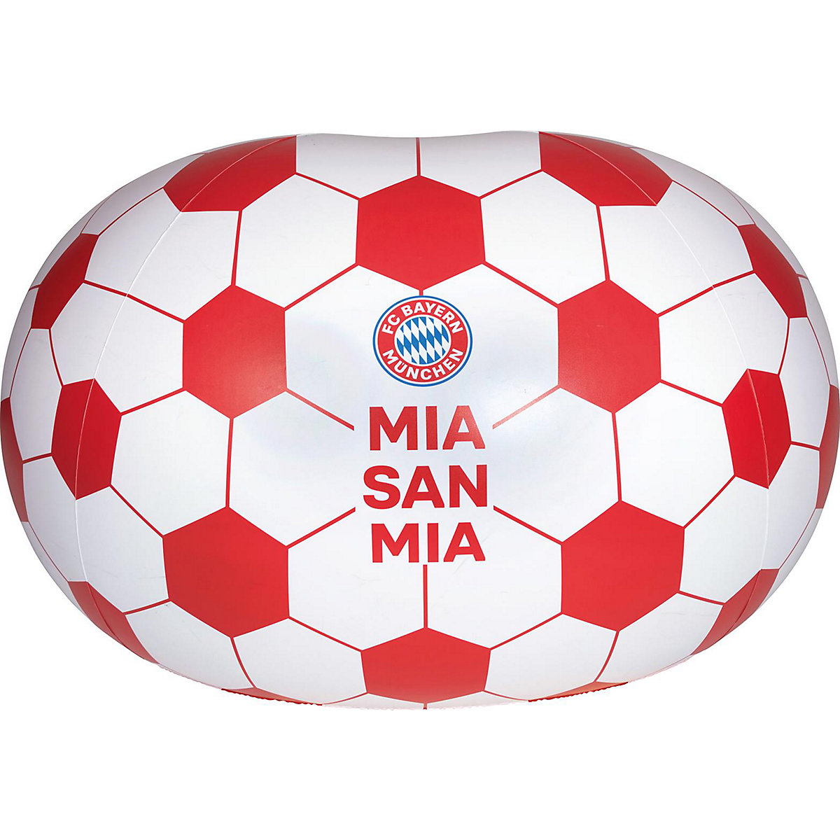 FC Bayern München Sitzsack, 108 x 108 x 68 cm, mit 2 Getränkehaltern