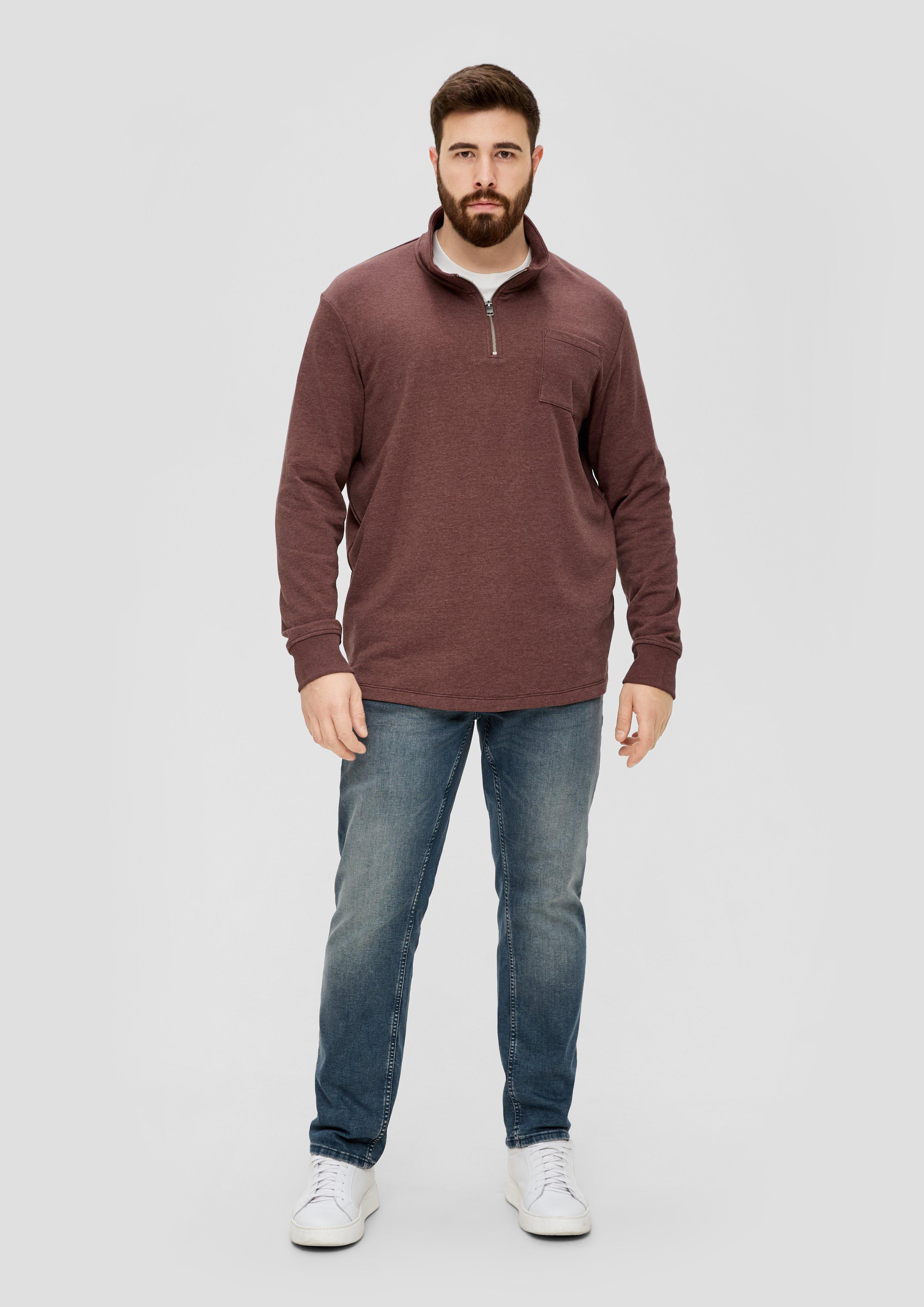 Sweatshirt mit Brusttasche  2139748-49W1